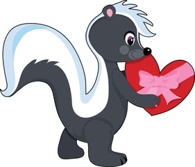 valentine skunk