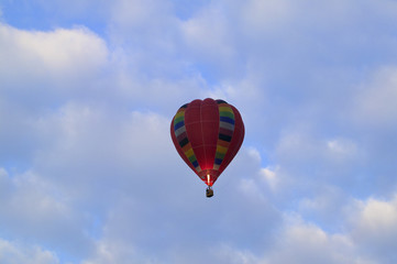 evening balloon flight