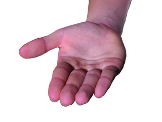 offene hand