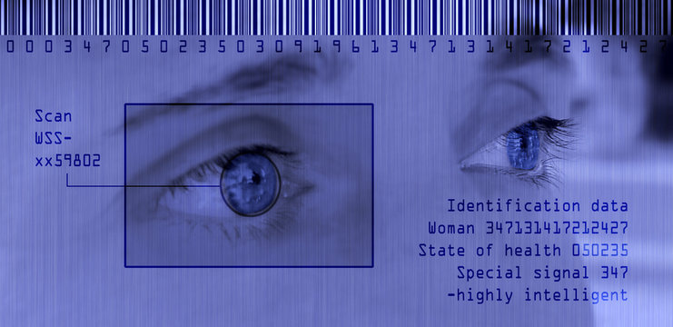 zukunft - vision - technologie - iris scan