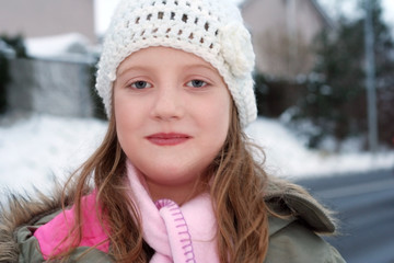 winter girl portret © Julia Britvich