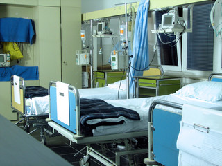 hospital beds