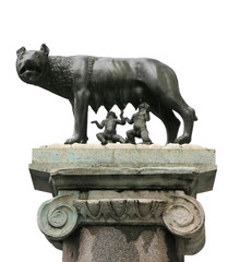 Obraz premium romulus and remus
