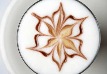 barista latte coffee