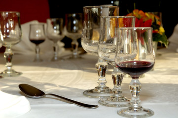verres à vin