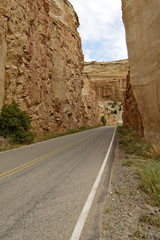 scenic mountain highway