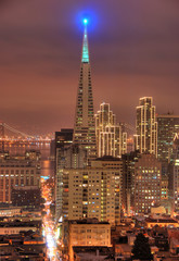 Fototapeta na wymiar Dzielnica finansowa w San Francisco