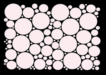 pink circles background