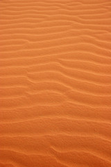 sand patterns in the desert