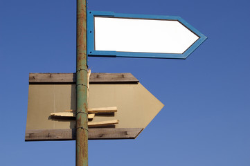 signposts
