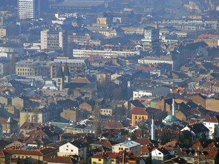 Fototapeta premium sarajevo city