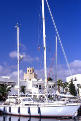 bateau à port el kantaoui