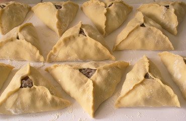 pelmeni close-up