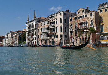 grand canal in venice, italy