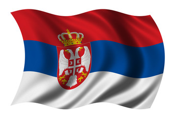 flag of serbia