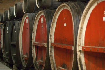 winery barrels