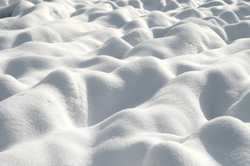 dunes de neige