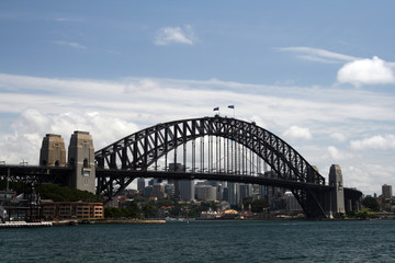 Obraz premium sydney harbour bridge
