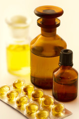 medicines-pills and mixtures.