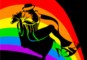 travesty rainbow- change sex