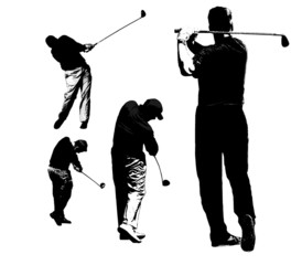 die golfer