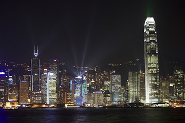 hongkong bei nacht