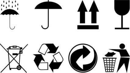 symbols for packing subjects.