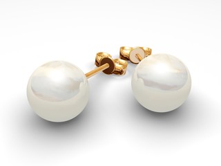 pearl earrings