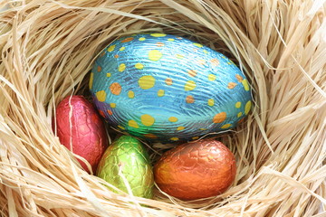 easter egg nest