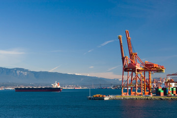 harbor cranes