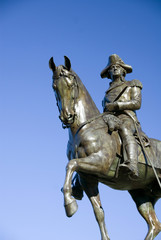 Fototapeta na wymiar statue of george washington