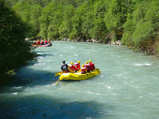 river rafting