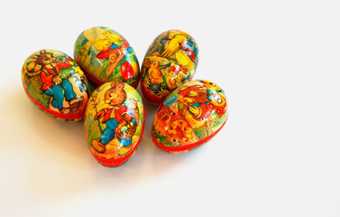 antique easter eggs