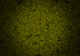 background  of foliage