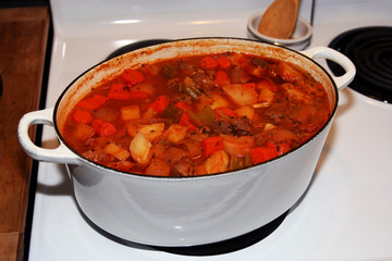 beef stew in a crock pot