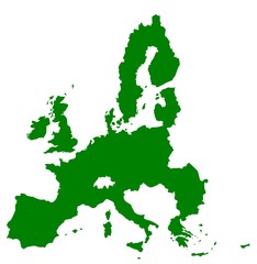 Obraz premium carte - union européenne
