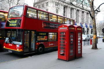 Deurstickers Londen © fderib