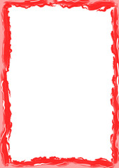 red border