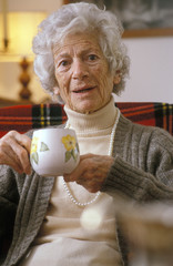 ritratto di signora anziana