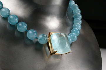 aquamarincollier