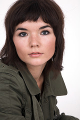 portrait of a young woman