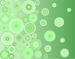 green circles