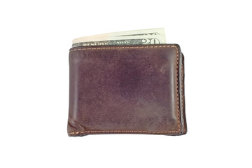 wallet with cash