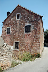 Fototapeta na wymiar old building brac croatia