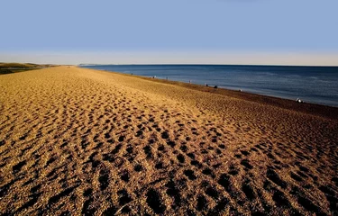 Gartenposter Küste england dorset küste chesil beach