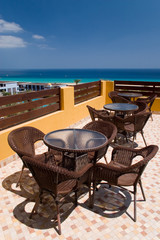 table with rattan chairs2