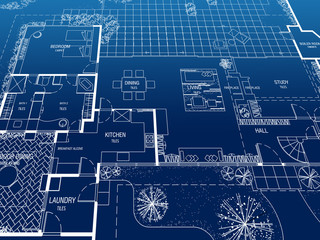 architecture floor plan background