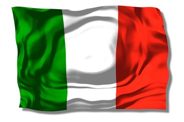 Obraz premium italian flag