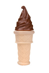 chocolate toy ice cream cone