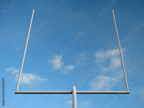 "american football goal post" Stock photo and royalty-free images on